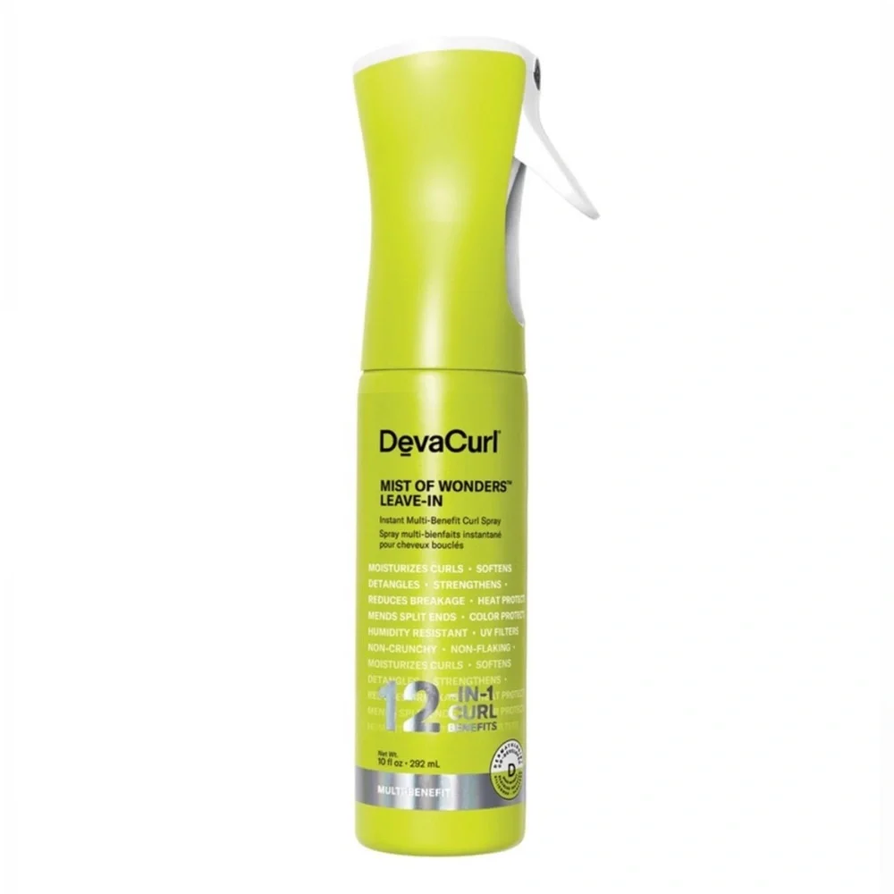 NWT DevaCurl Set Of 2 Mist Of Wonders Leave In Curl Spray & Supercream Definer